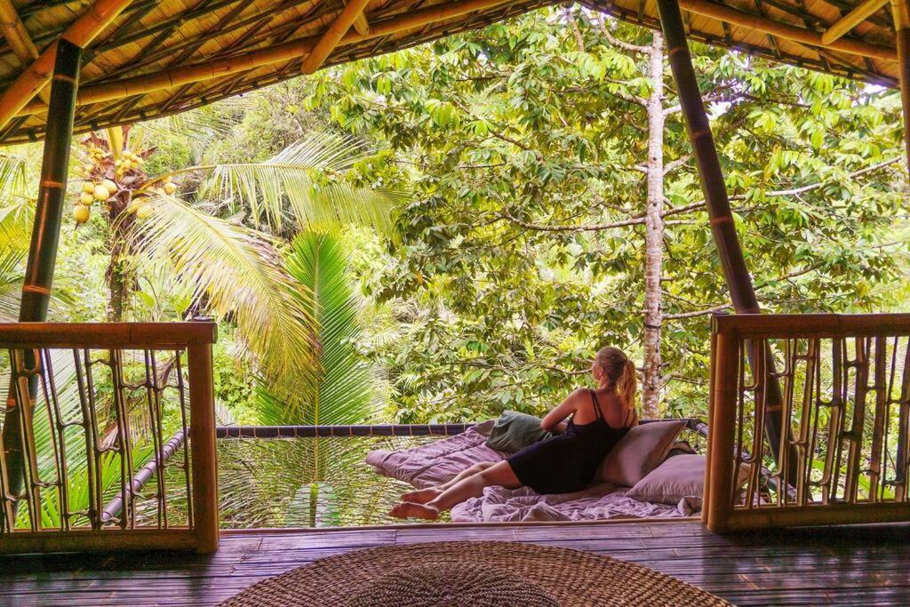 Eco Bamboo Island Bali - Bamboo House #4 Villa Selat Екстериор снимка