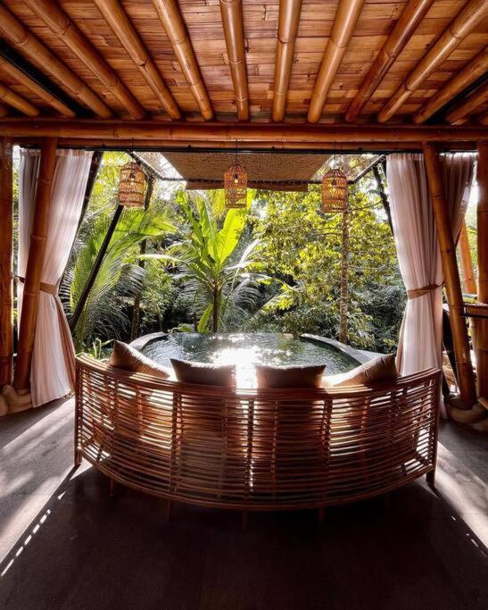Eco Bamboo Island Bali - Bamboo House #4 Villa Selat Екстериор снимка