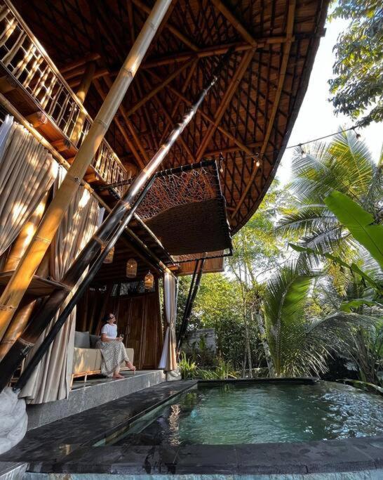 Eco Bamboo Island Bali - Bamboo House #4 Villa Selat Екстериор снимка