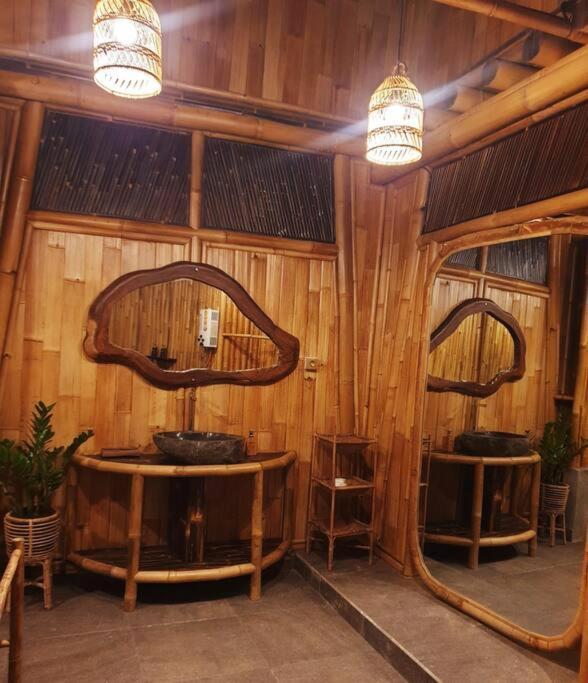 Eco Bamboo Island Bali - Bamboo House #4 Villa Selat Екстериор снимка