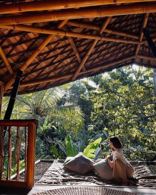 Eco Bamboo Island Bali - Bamboo House #4 Villa Selat Екстериор снимка