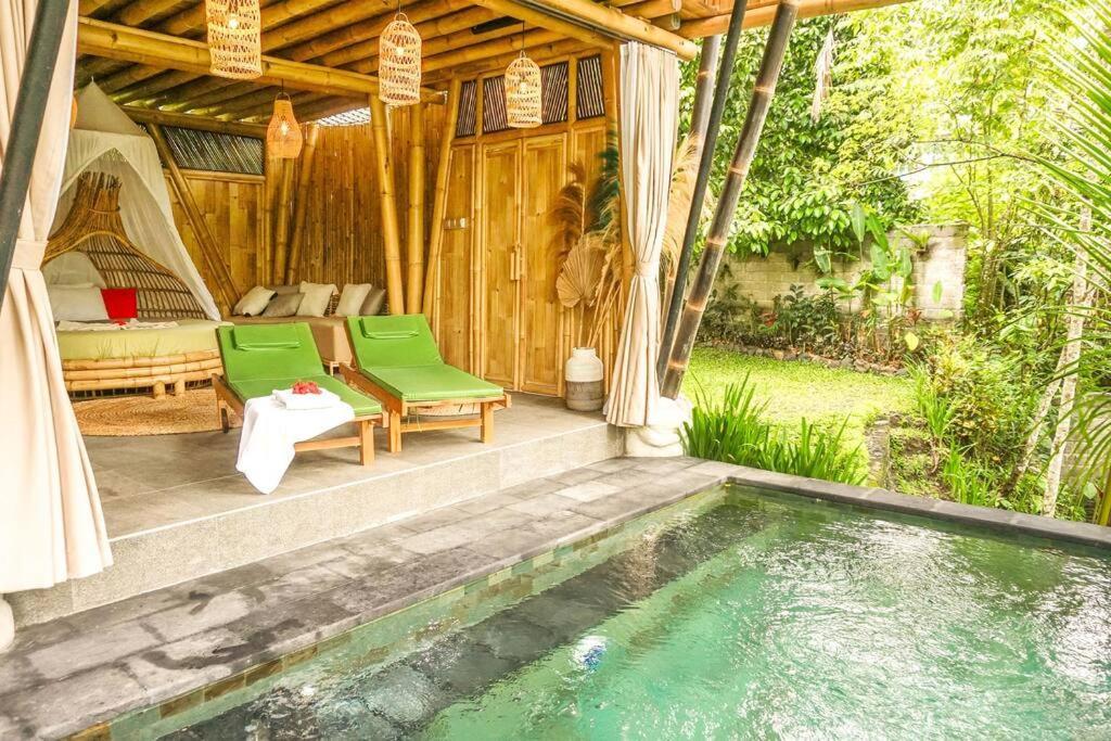 Eco Bamboo Island Bali - Bamboo House #4 Villa Selat Екстериор снимка